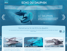 Tablet Screenshot of echodudauphin.com
